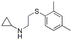 Cyclopropylamine, N-[2-(2,4-xylylthio)ethyl]- (8CI) CAS#: 802554-36-5