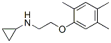 Cyclopropylamine, N-[2-(2,4,5-trimethylphenoxy)ethyl]- (8CI) CAS#: 801150-51-6