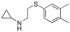 Cyclopropylamine, N-[2-(3,4-xylylthio)ethyl]- (8CI) CAS#: 802266-33-7