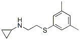 Cyclopropylamine, N-[2-(3,5-xylylthio)ethyl]- (8CI) CAS#: 802266-07-5