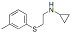 Cyclopropylamine, N-[2-(m-tolylthio)ethyl]- (8CI) CAS#: 802554-64-9