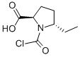 D-Proline, 1-(chlorocarbonyl)-5-ethyl-, trans- (9CI) CAS#: 87251-08-9