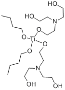 DIBUTANOLATOBIS(2,2',2''-NITRILOTRIETHANOLATO)TITANIUM(IV) CAS#: 80778-56-9