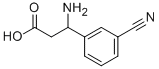 DL-3-AMINO-3-(3-CYANO-PHENYL)-PROPIONIC ACID CAS#: 80971-96-6