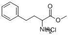 DL-HOMOPHENYLALANINE METHYL ESTER HYDROCHLORIDE CAS#: 85808-33-9