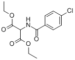 Diethyl 2-[4-(chlorobenzoyl)amino]Malonate CAS#: 81918-01-6