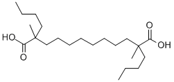 Dodecanedioic acid, 2,11-dibutyl-2,11-dimethyl- CAS#: 85018-94-6