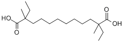 Dodecanedioic acid, 2,11-diethyl-2,11-dimethyl- CAS#: 85018-92-4