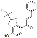 (E)-1-[2,3-Dihydro-4-hydroxy-2-(1-hydroxy-1-methylethyl)benzofuran-7-yl]-3-phenyl-2-propen-1-one CAS#: 84435-29-0