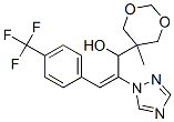 (E)-1-(5-methyl-1,3-dioxan-5-yl)-2-(1,2,4-triazol-1-yl)-3-[4-(trifluor omethyl)phenyl]prop-2-en-1-ol CAS#: 81304-51-0