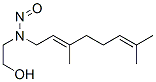 (E)-2-((3,7-Dimethyl-2,6-octadienyl)nitrosoamino)ethanol CAS#: 80324-65-8