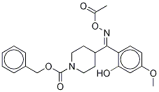 (E)-2-(5-Methoxy)phenol 4-(N-Benzyloxycarbonyl)piperidinyl-methanone O-Acetyl Oxime CAS#: 84163-48-4