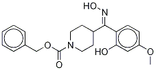 (E)-2-(5-Methoxy)phenol 4-(N-Benzyloxycarbonyl)piperidinyl-methanone Oxime CAS#: 84163-47-3