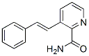 (E)-3-(2-phenylvinyl)pyridine-2-carboxamide CAS#: 84963-36-0