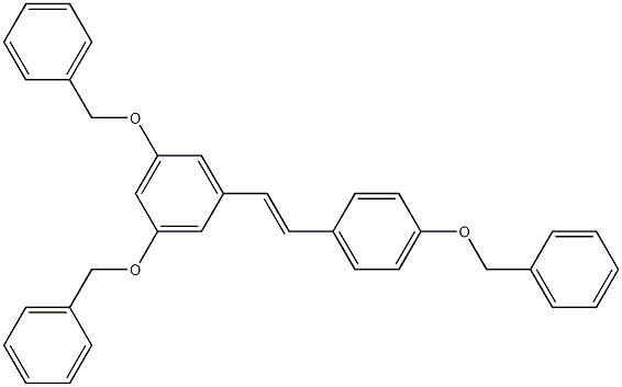 (E)-3,5,4'-Tribenzyloxystilbene CAS#: 89946-06-5
