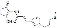 (E)-N-(2-Hydroxy-5-oxo-1-cyclopentene-1-yl)-3-[1-[3-(methylthio)propyl]-1H-pyrrole-3-yl]propenamide CAS#: 85145-25-1