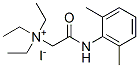 Ethanaminium, 2-((2,6-dimethylphenyl)amino)-N,N,N-triethyl-2-oxo-, iod ide CAS#: 85708-79-8
