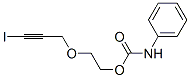 Ethanol, 2-[(3-iodo-2-propynyl)oxy]-, phenylcarbamate CAS#: 88558-41-2