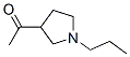 Ethanone, 1-(1-propyl-3-pyrrolidinyl)- (9CI) CAS#: 87088-74-2