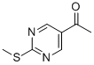 Ethanone, 1-[2-(methylthio)-5-pyrimidinyl]- (9CI) CAS#: 84755-29-3