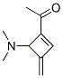 Ethanone, 1-[4-(dimethylamino)-3-methylene-1-cyclobuten-1-yl]- (9CI) CAS#: 88830-16-4