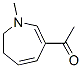 Ethanone, 1-(6,7-dihydro-1-methyl-1H-azepin-3-yl)- (9CI) CAS#: 88830-13-1