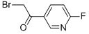 Ethanone, 2-bromo-1-(6-fluoro-3-pyridinyl)- (9CI) CAS#: 84331-15-7