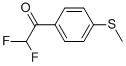 Ethanone, 2,2-difluoro-1-[4-(methylthio)phenyl]- (9CI) CAS#: 81170-29-8