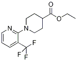 Ethyl 1-[3-(trifluoromethyl)pyridin-2-yl]piperidine-4-carboxylate CAS#: 801306-50-3