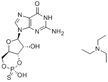 GUANOSINE-3',5'-CYCLIC MONOPHOSPHOROTHIOATE, SP-ISOMER SODIUM SALT CAS#: 86562-10-9