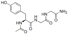 Glycinamide, N-acetyl-L-tyrosylglycyl- CAS#: 81543-11-5