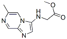Glycine, N-(6-methylimidazo[1,2-a]pyrazin-3-yl)-, methyl ester (9CI) CAS#: 823806-72-0