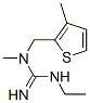 Guanidine, N-ethyl-N-methyl-N-[(3-methyl-2-thienyl)methyl]- (9CI) CAS#: 804433-18-9