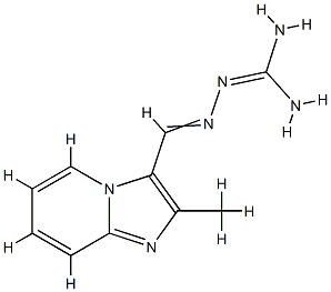 Guanidine,[[(2-methylimidazo[1,2-a]pyridin-3-yl)methylene]amino]-(8CI) CAS#: 801207-87-4