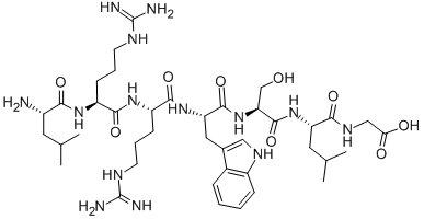H-LEU-ARG-ARG-TRP-SER-LEU-GLY-OH CAS#: 80224-16-4