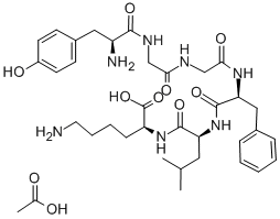 H-TYR-GLY-GLY-PHE-LEU-LYS-OH ACETATE SALT CAS#: 83404-43-7