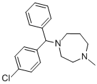 HOMOCHLORCYCLIZINE CAS#: 848-53-3