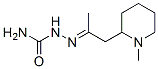 Hydrazinecarboxamide, 2-[1-methyl-2-(1-methyl-2-piperidinyl)ethylidene]- (9CI) CAS#: 807295-83-6