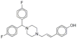 Hydroxy Flunarizine CAS#: 87166-81-2