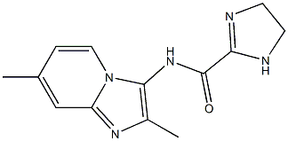 Imidazo[1,2-a]pyridine, 3-[(2-imidazolin-2-ylamino)methyl]-7-methyl- (8CI) CAS#: 802901-66-2