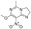 Imidazo[1,2-c]pyrimidine, 2,3-dihydro-7-methoxy-5-methyl-8-nitro- (8CI) CAS#: 801210-93-5