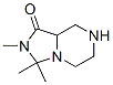 Imidazo[1,5-a]pyrazin-1(5H)-one, hexahydro-2,3,3-trimethyl- (9CI) CAS#: 85817-78-3