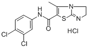 Imidazo(2,1-b)thiazole-2-carboxamide, 5,6-dihydro-N-(3,4-dichloropheny l)-3-methyl-, monohydrochloride CAS#: 84950-80-1
