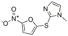 Imidazole, 1-methyl-2-[(5-nitro-2-furyl)thio]- (8CI) CAS#: 802329-14-2