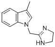 Indole, 1-(2-imidazolin-2-ylmethyl)-3-methyl- (8CI) CAS#: 802020-06-0