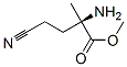 Isovaline, 4-cyano-, methyl ester (9CI) CAS#: 81080-74-2