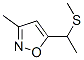 Isoxazole, 3-methyl-5-[1-(methylthio)ethyl]- (9CI) CAS#: 84654-06-8