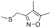 Isoxazole, 4,5-dimethyl-3-[(methylthio)methyl]- (9CI) CAS#: 84654-45-5