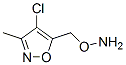 Isoxazole, 5-[(aminooxy)methyl]-4-chloro-3-methyl- (9CI) CAS#: 80728-24-1