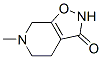 Isoxazolo[5,4-c]pyridin-3(2H)-one, 4,5,6,7-tetrahydro-6-methyl- (9CI) CAS#: 83912-99-6
